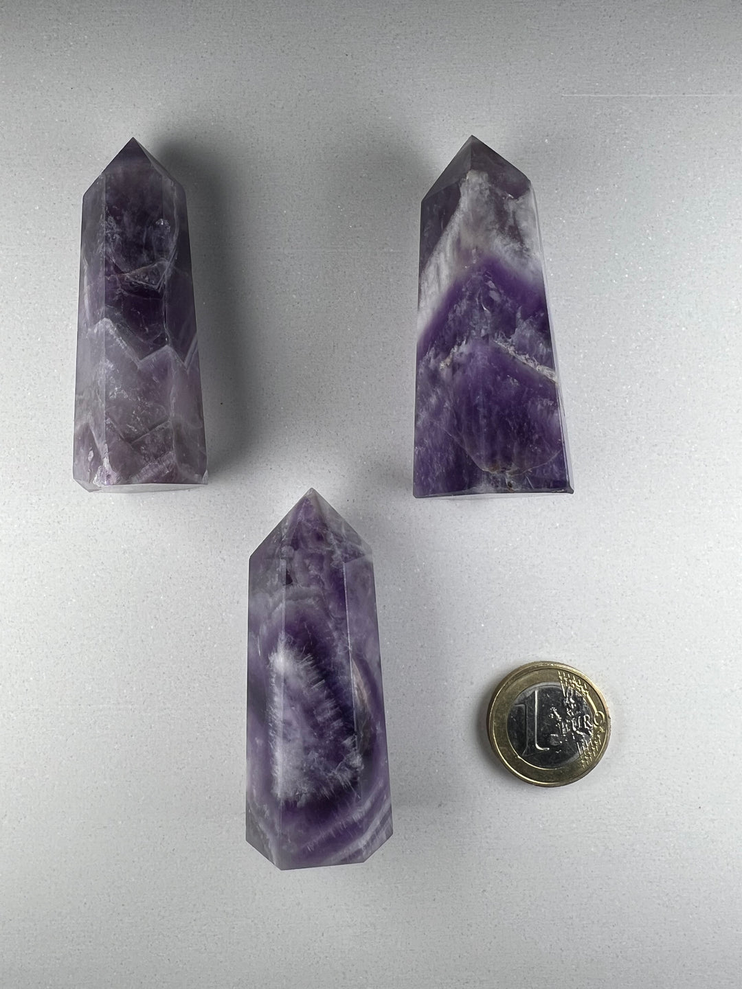 Amethyst Points Spitzen, ca. 50-65 g, ca. 6-8 cm, A+ Qualität