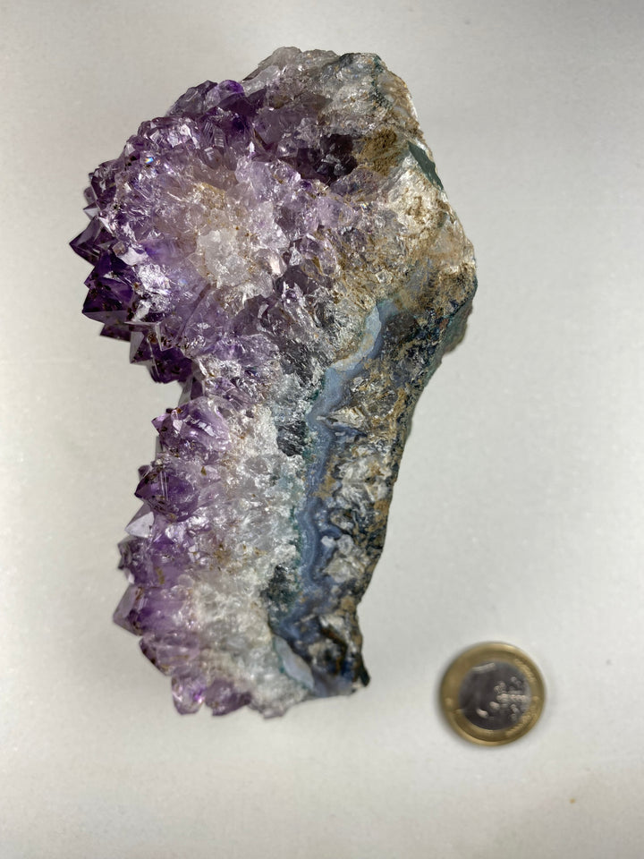 Amethyst Bruchstück Stufe, 555g, ca. 12cm, A Qualität