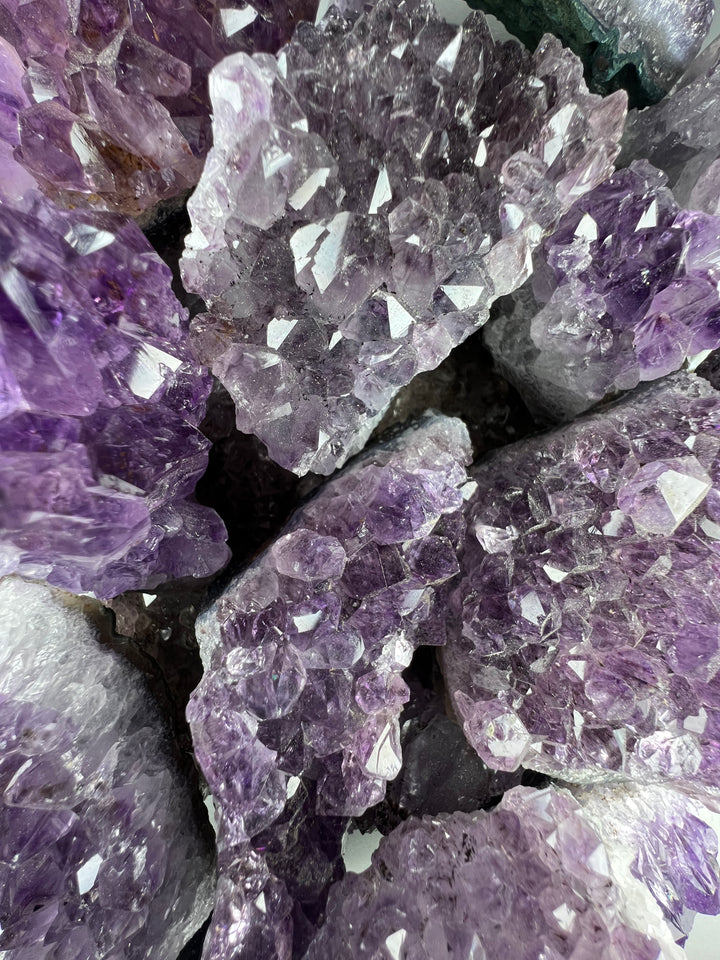 Amethyst Bruchstück Druse (klein), 40-100g,Ø 4 cm, 2-6 cm, A Qualität