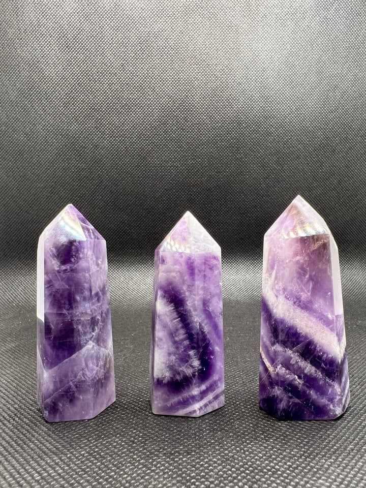 Amethyst Points Spitzen, ca. 50-65 g, ca. 6-8 cm, A+ Qualität