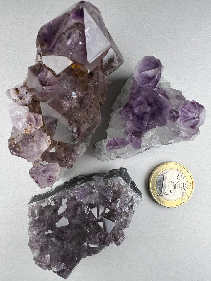 Amethyst Bruchstück Druse (mittel), 100-200g, Ø 8 cm, 5-12 cm, A Qualität