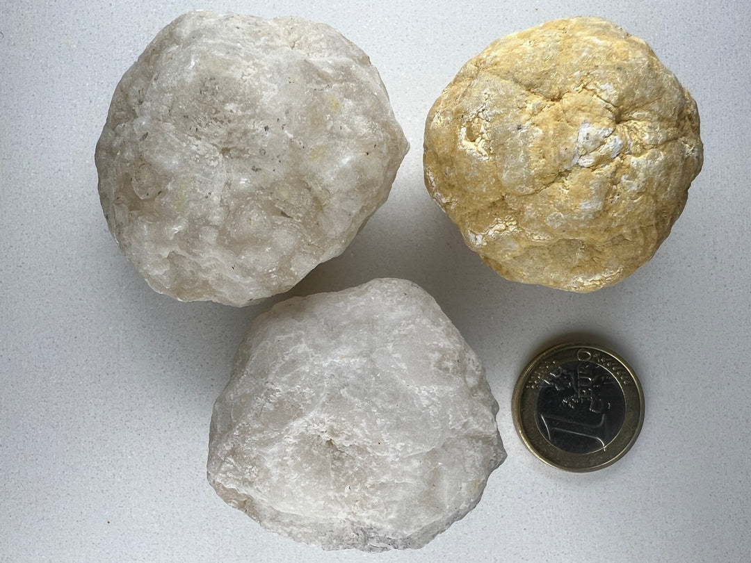 Ungeöffnete natürliche Geode Achat ca. 40-100g, Ø 4- 5cm, A Qualität