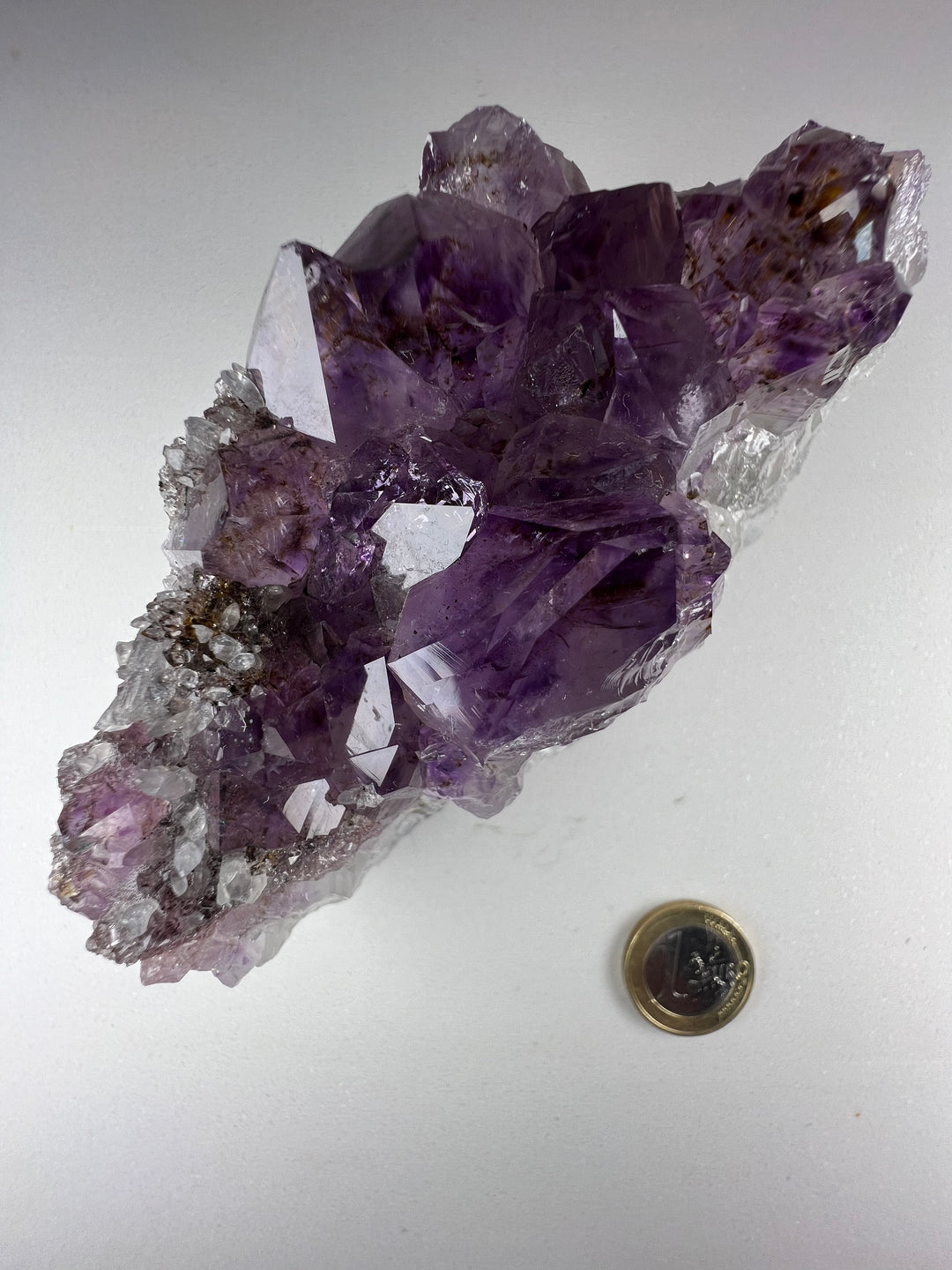 Amethyst Bruchstück Druse (groß), 200-500g, Ø 10 cm, 6-15 cm, A Qualität