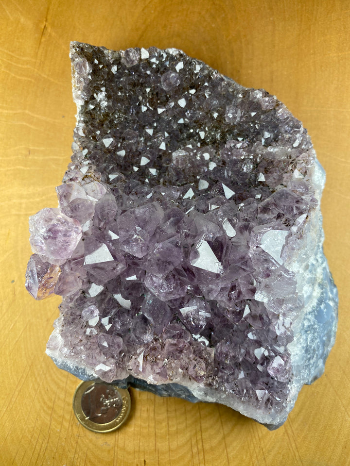 Amethyst Bruchstück Stufe, 690g, ca. 10cm, A Qualität