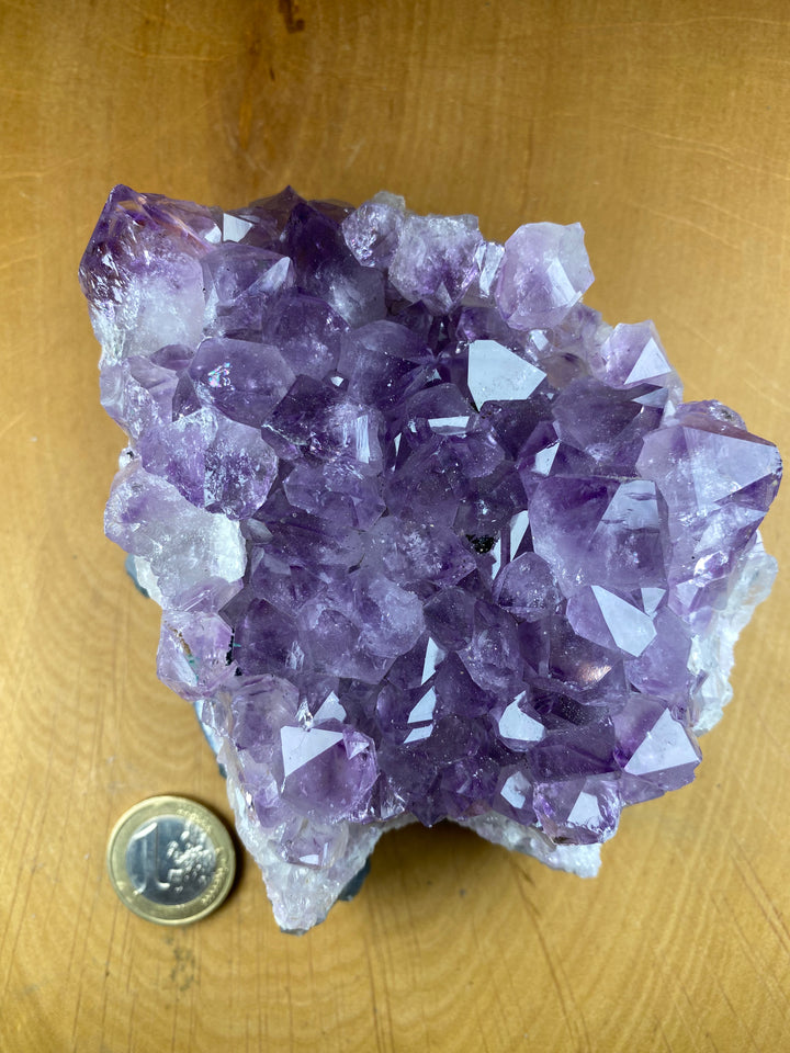 Amethyst Bruchstück Stufe, 640g, ca. 10cm, A Qualität