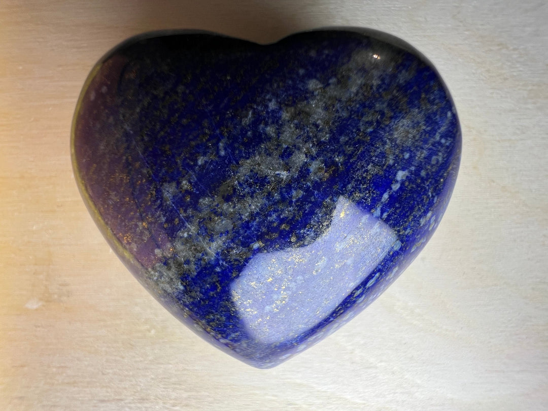 Lapislazuli Herz, ca. 100g, Ø ca. 5-6 cm, A+ Qualität